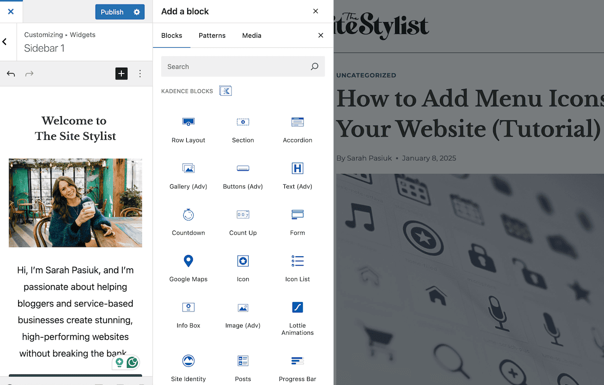 Sidebar Adv Most Effective Ways to Use the Kadence Sidebar